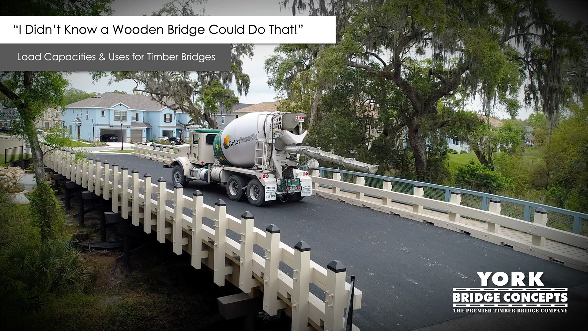 Webinar Recording | Uses & Load Capacities for a Timber Bridge